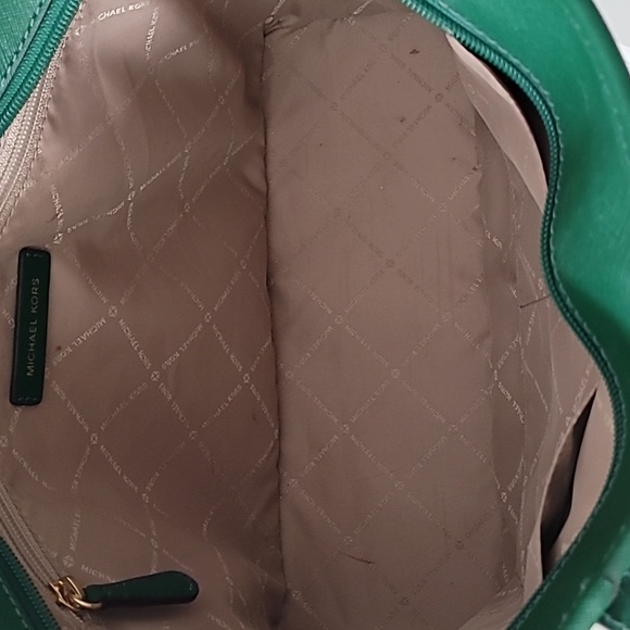 Michael Kors Emerald Green Tote Bag - Picture 6 of 6